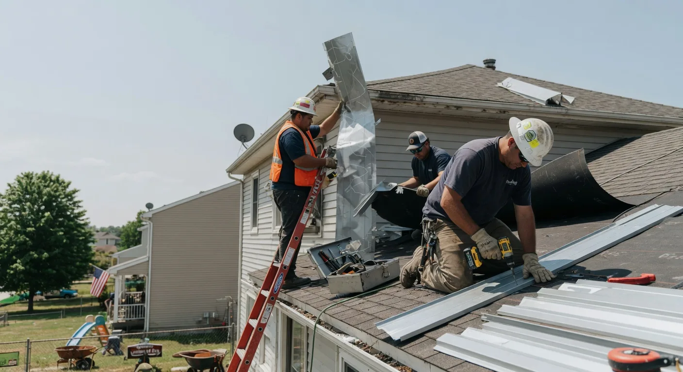 Metal Roofing Installation in Merriam, KS near me